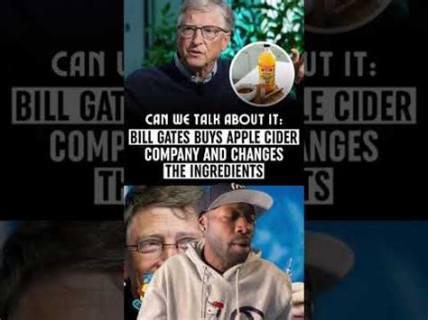 Not only do we know the grower of the <b>apples</b> in your <b>cider</b>, but we can even track the <b>apples</b> to their block of trees in the orchard. . Bill gates buys apple cider company